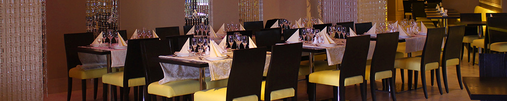 Панорама зала ресторана "СТАТУС"